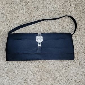Black Purse with Rhinestones